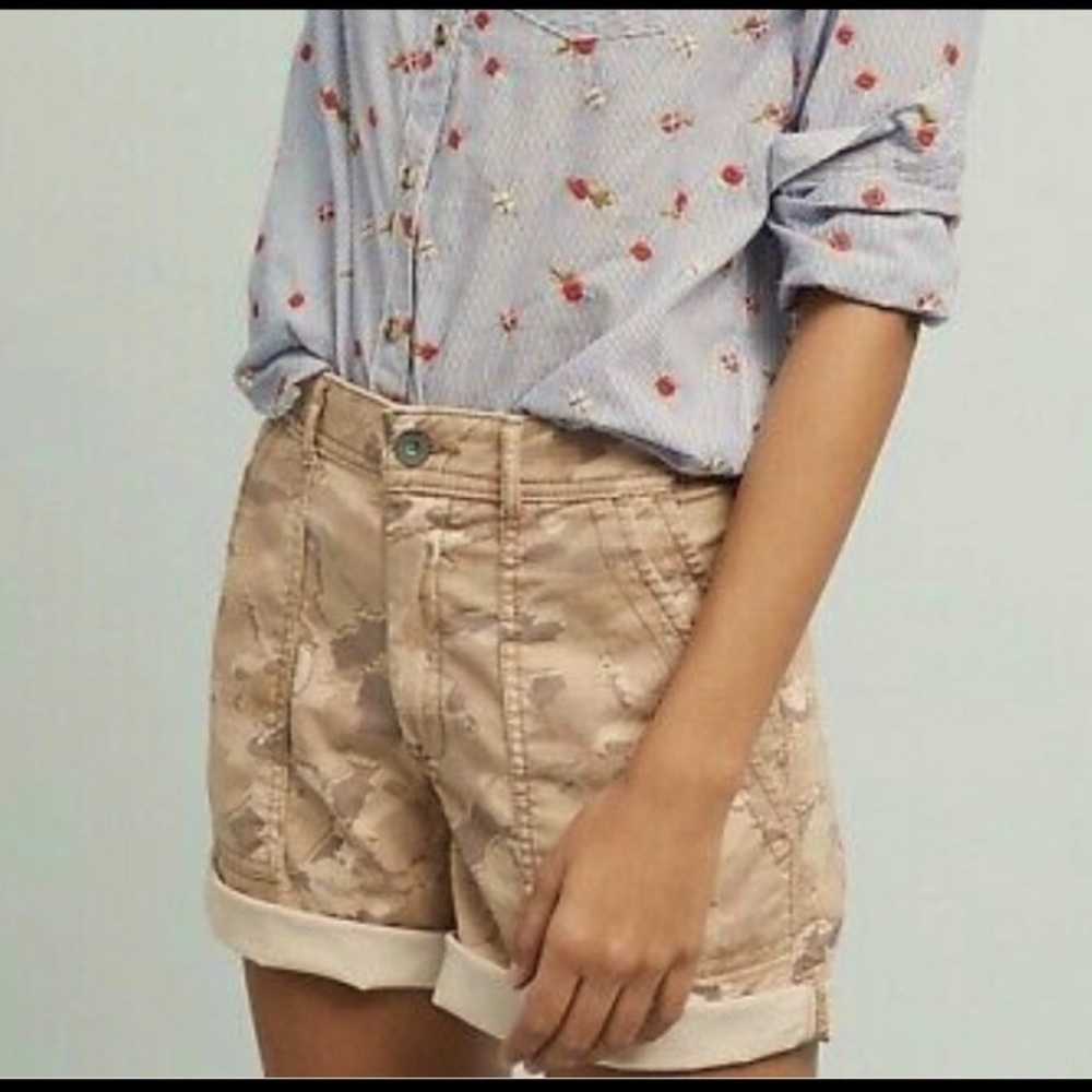 The Wanderer Shorts by Anthropologie